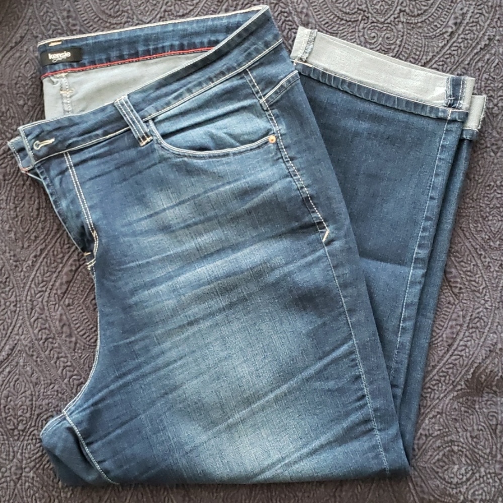 Kenzie Crop Jeans with cuff